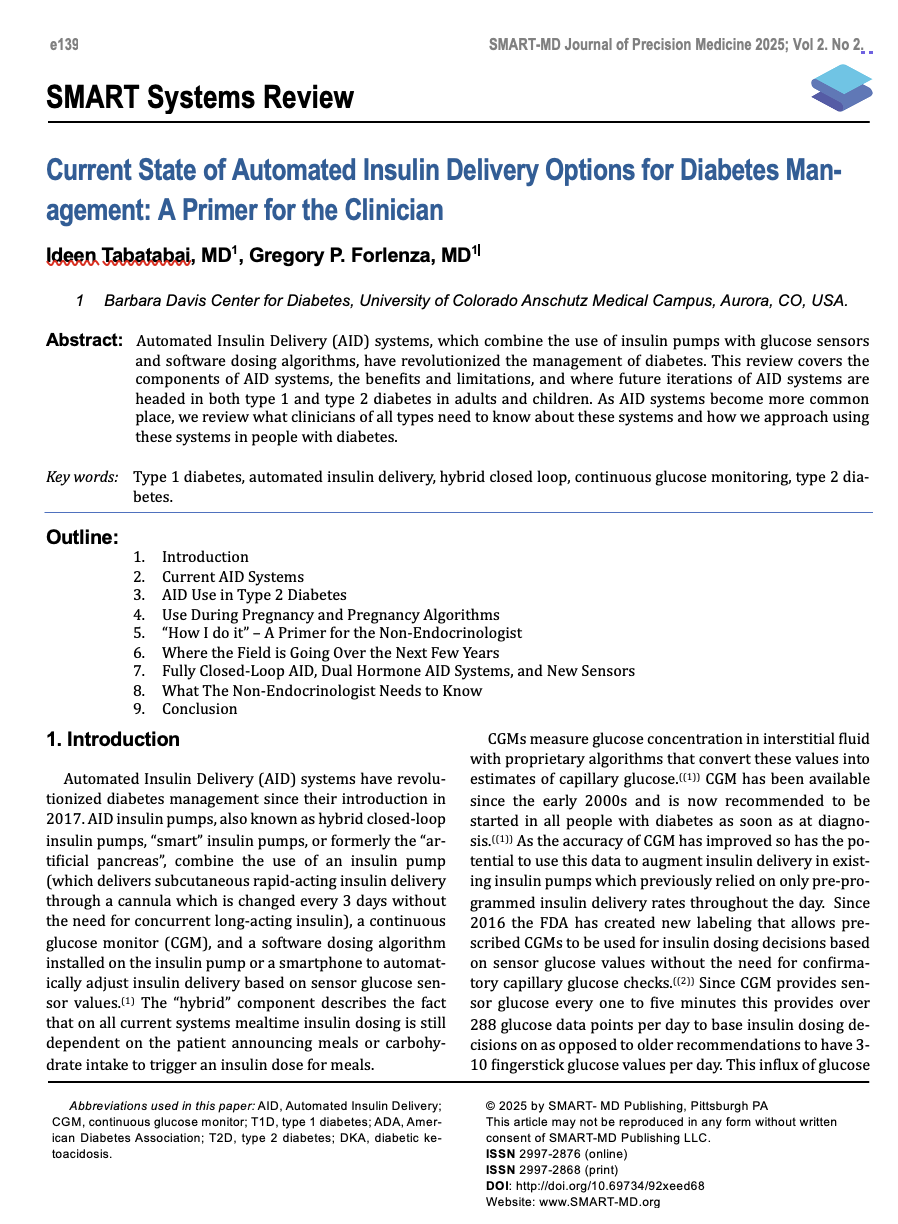 Image of the first page of the article by Tabatabai and Forlenza